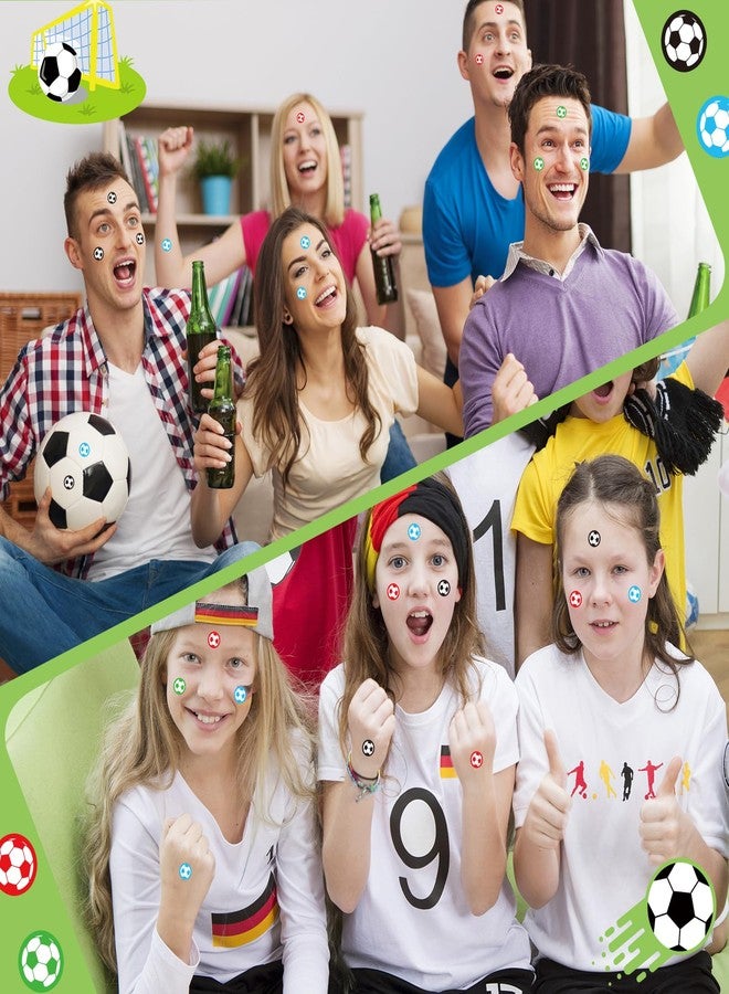 sodknow Mini Soccer Ball Stickers - 400 PCS (20 Sheets), 0.59" Small Reward Stickers in 4 Colors (Black/Blue/Green/Red) for Teachers Classroom Incentives Sports Party Favors Planners Scrapbooking, Kids Crafts - Image 5